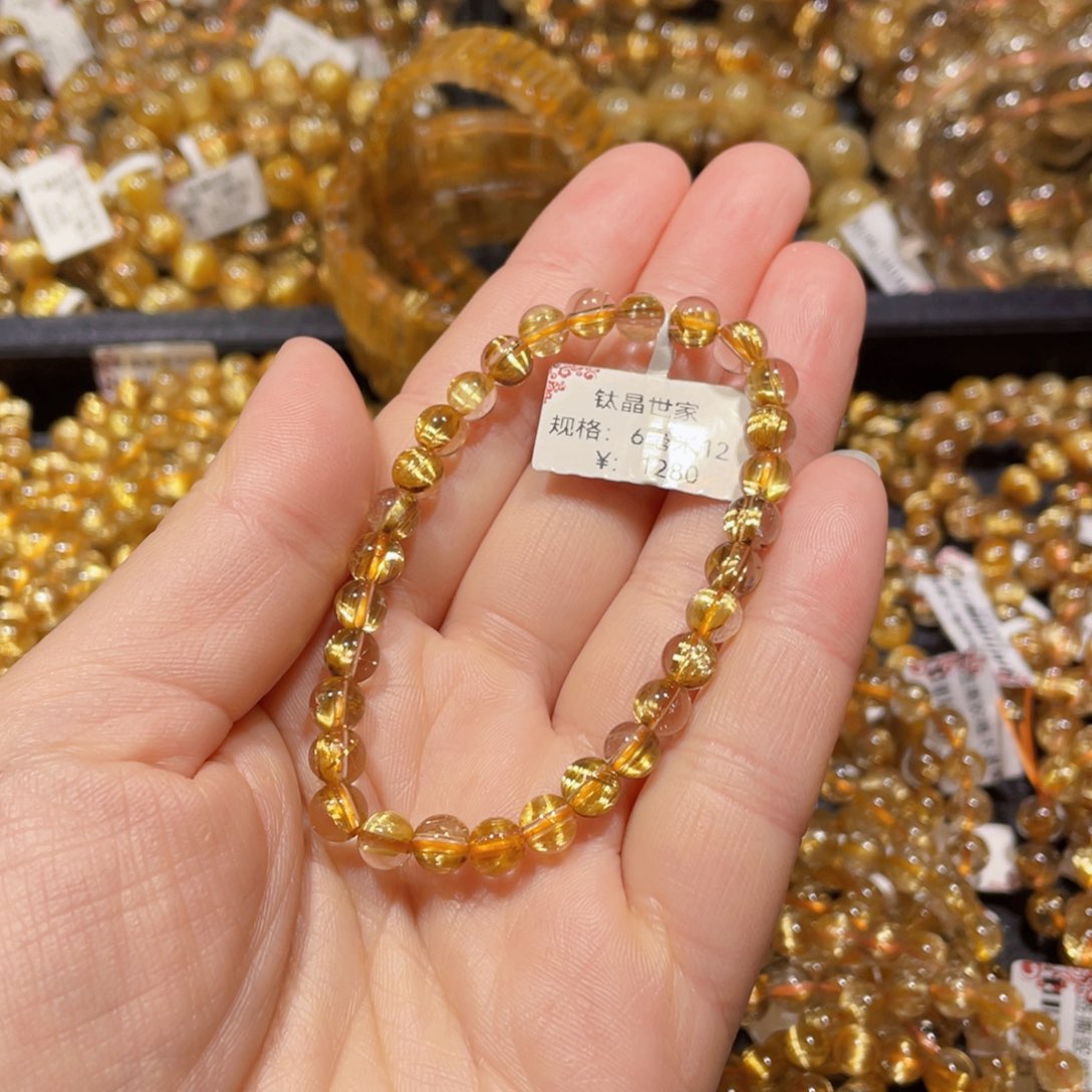 水晶手链未镶嵌搁**?天然水晶手链