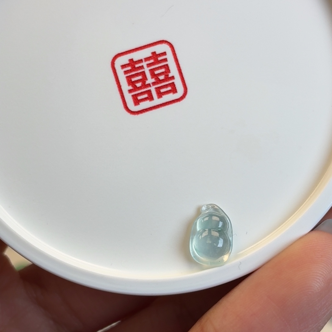 翡翠散珠高冰蓝钢小