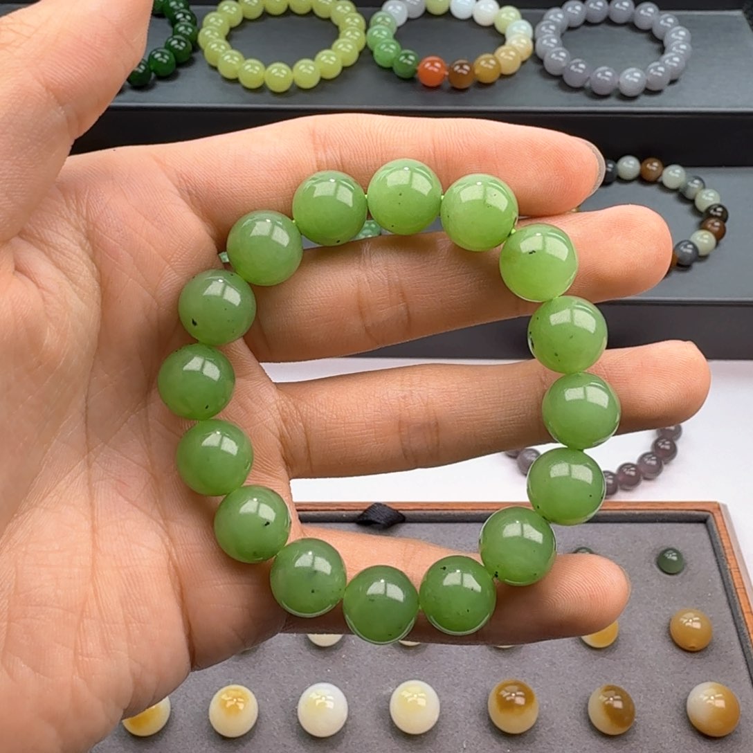 和田玉（糖玉）手串未镶嵌