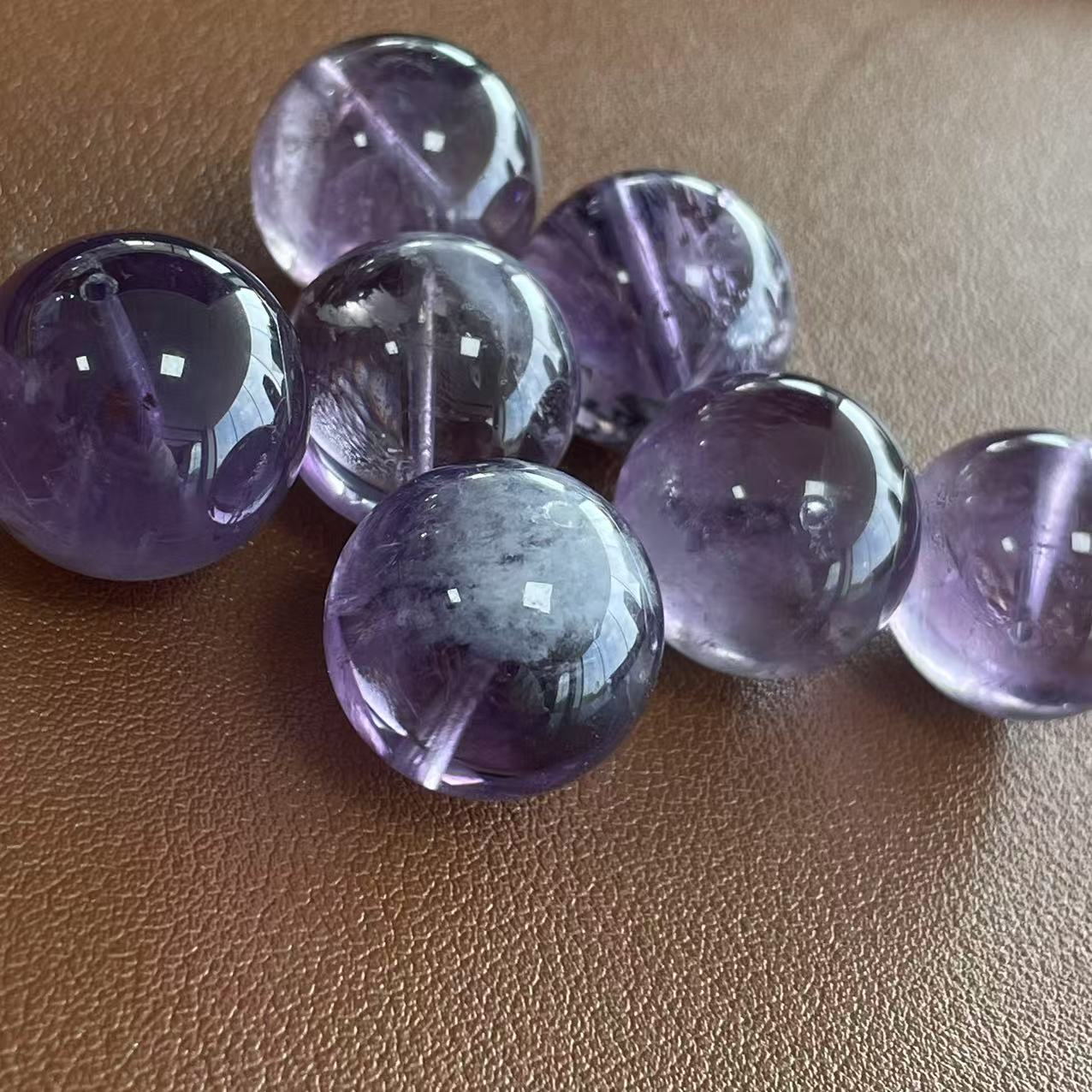 【谬老师严选】ZZ0100 紫色水晶单珠吊坠 多样性发其一