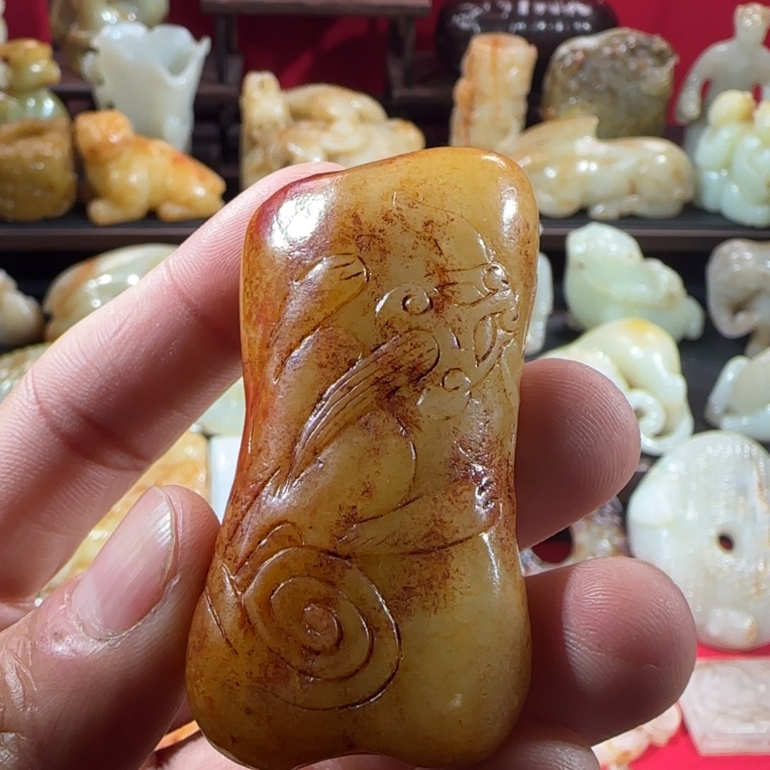 和田玉挂件未镶嵌恩