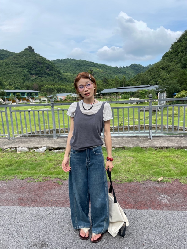 【显瘦分割线】不挑腿型遮肉阔腿裤 春夏小个子定制休闲牛仔裤