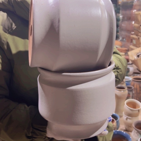 紫砂花盆高19口20———-