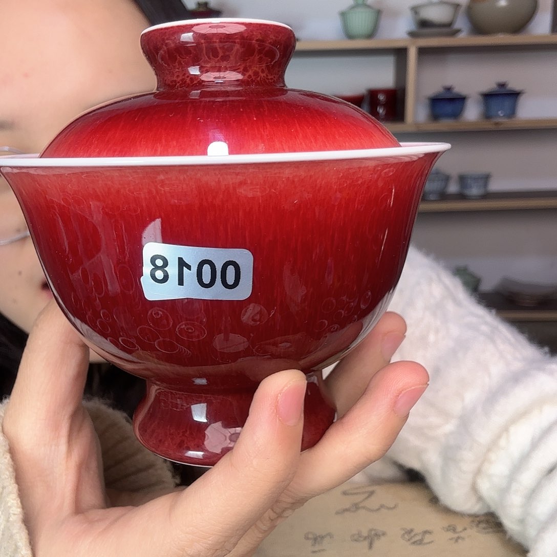 碗景德镇郎红陶瓷