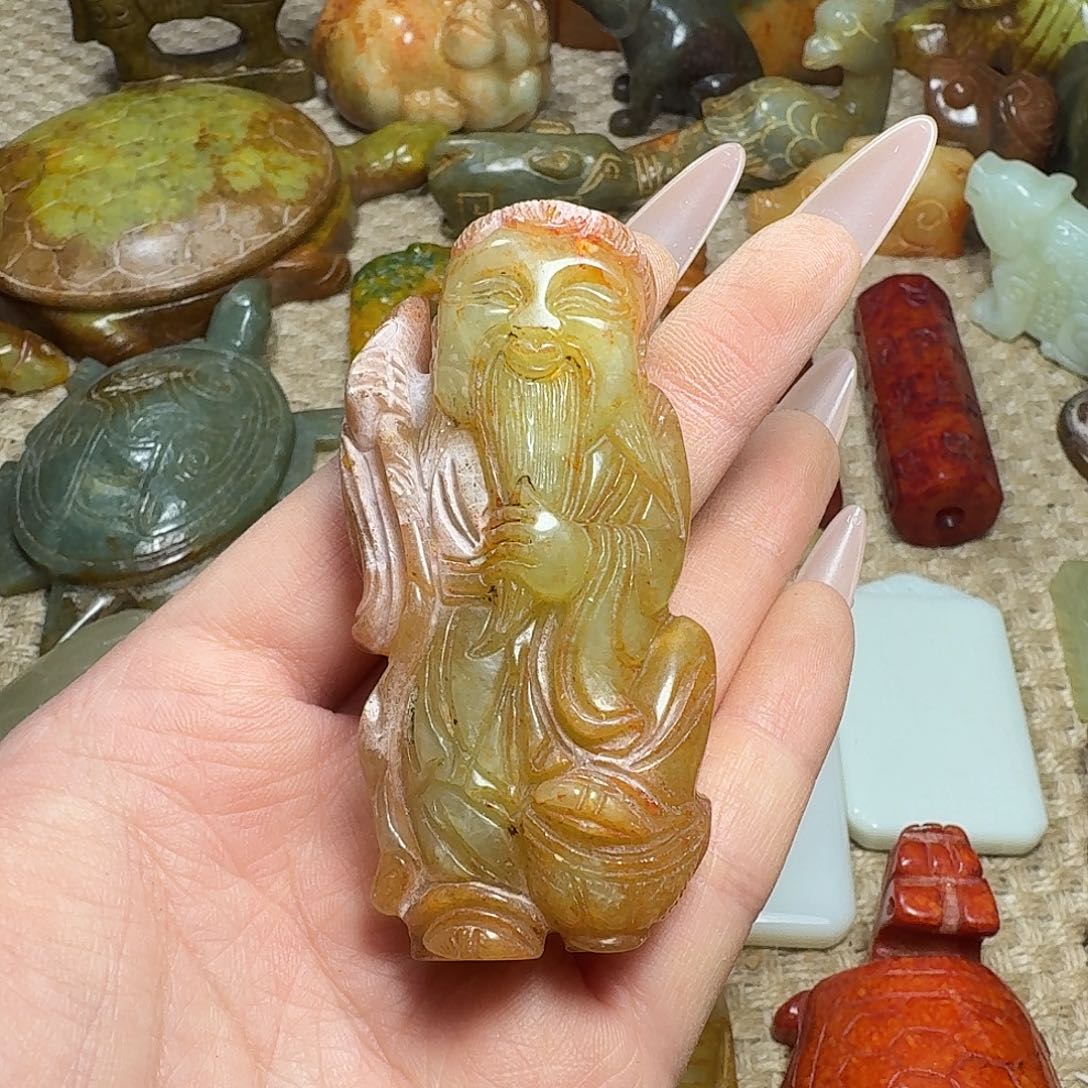 白玉菩提吊坠挂件