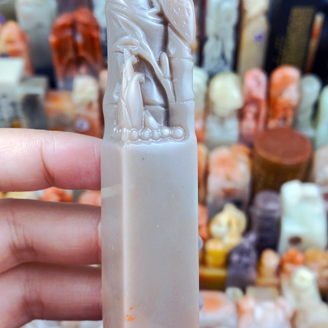 老挝石印石手工篆刻包邮包刻自定义