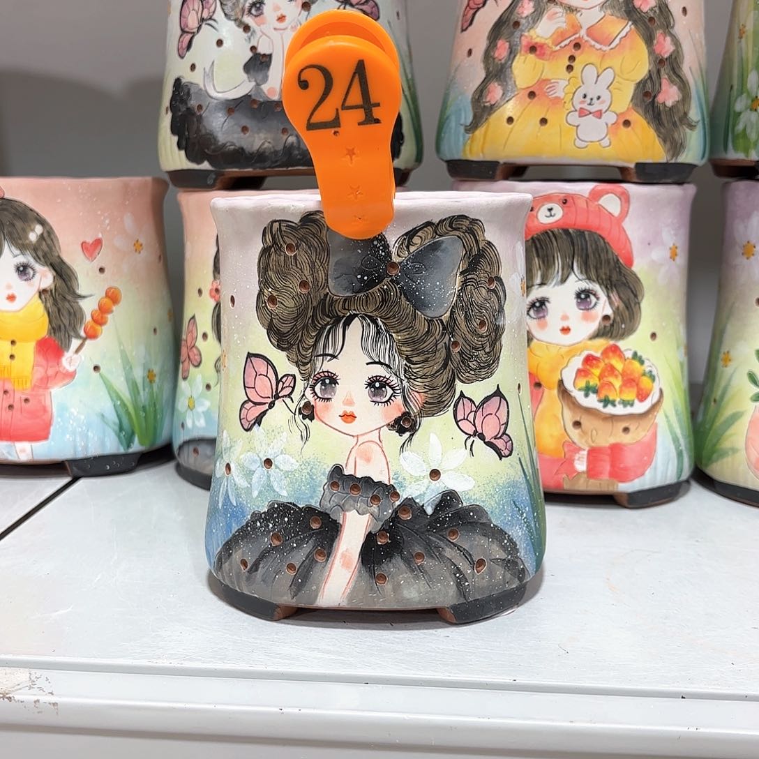 紫砂花盆手工花盆默认微瑕10/14微瑕