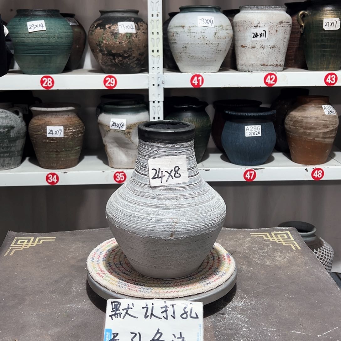 红陶120灰白无孔备注