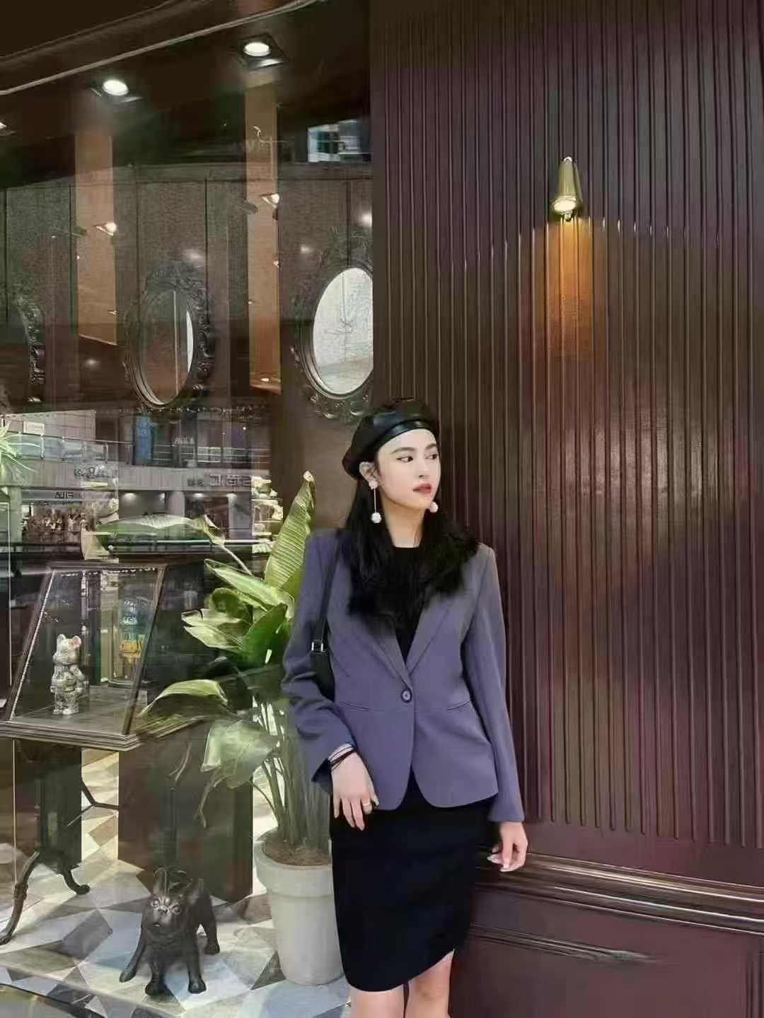 （不退换）5400509气质休闲百搭春季西装外套显瘦修身时尚女士