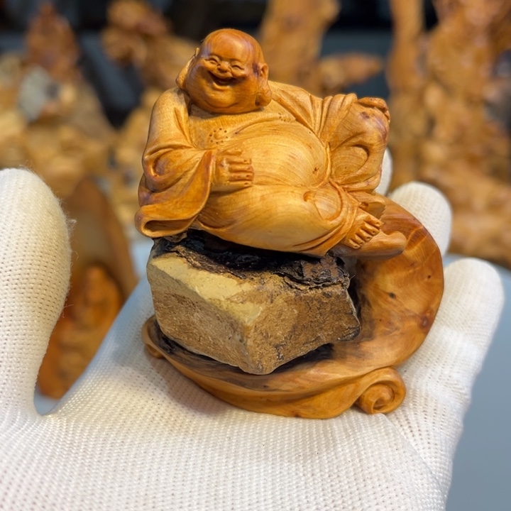 柏木（崖柏）根雕工艺摆件