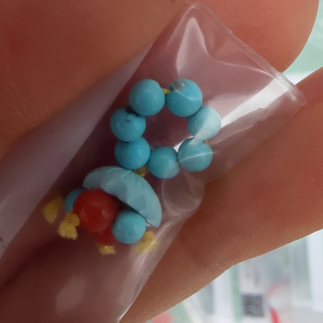 绿松石珠宝半成品未镶嵌