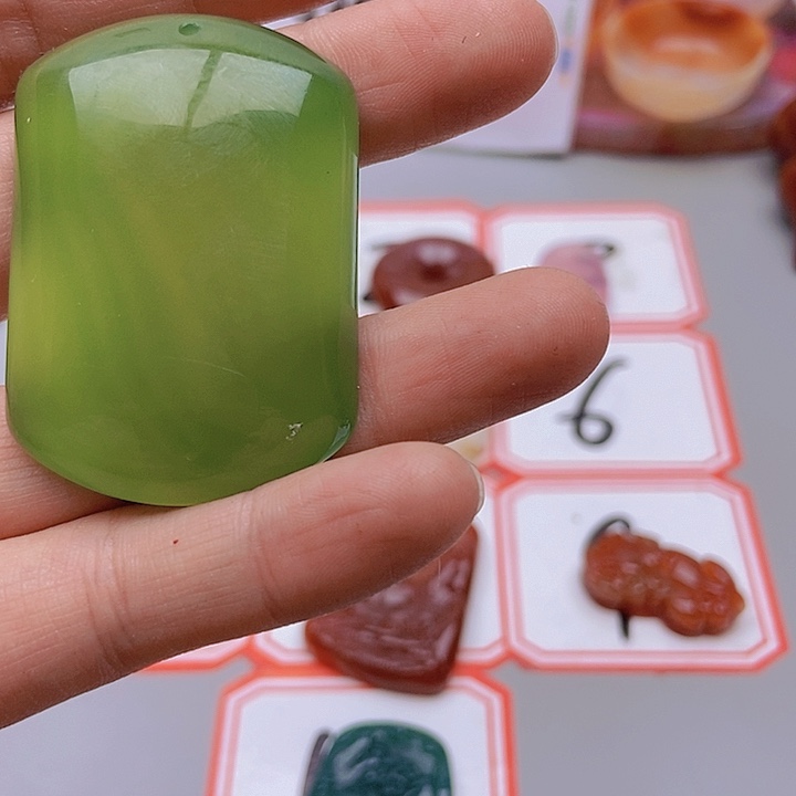 【闪购商品】玛瑙/玉髓珠宝半成品未镶嵌@*雨