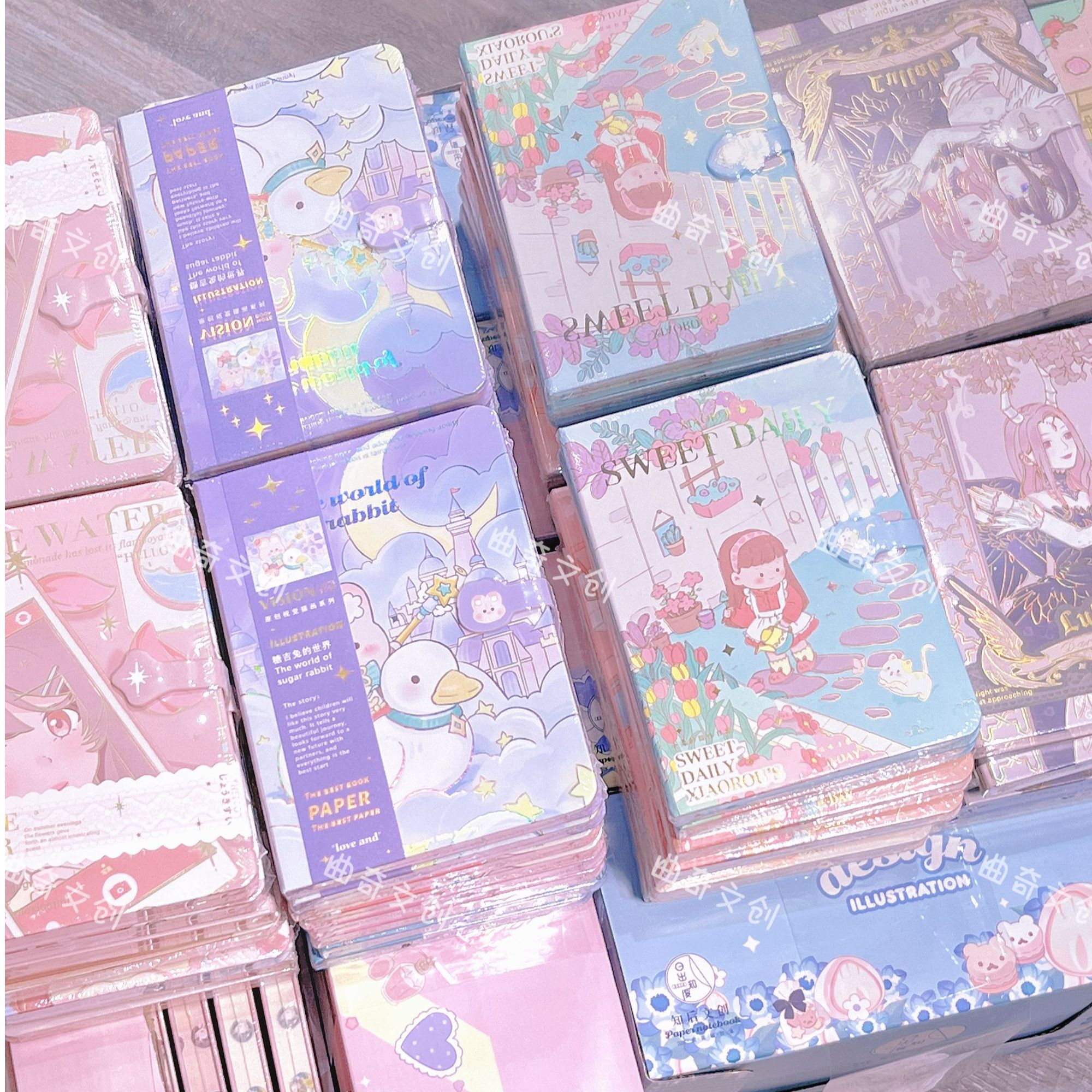 【看款链接】满四本包邮，可爱/古风/简约款式/彩页手账本，