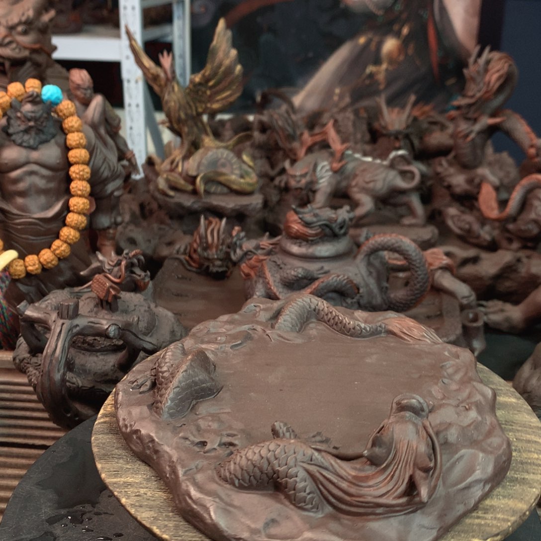 【闪购商品】紫砂紫砂工艺美术大师作品清****c