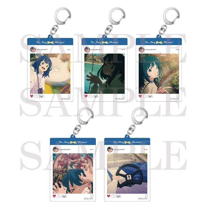 【败犬女主太多了】SNS亚克力出方向盘第二包半价盲盒