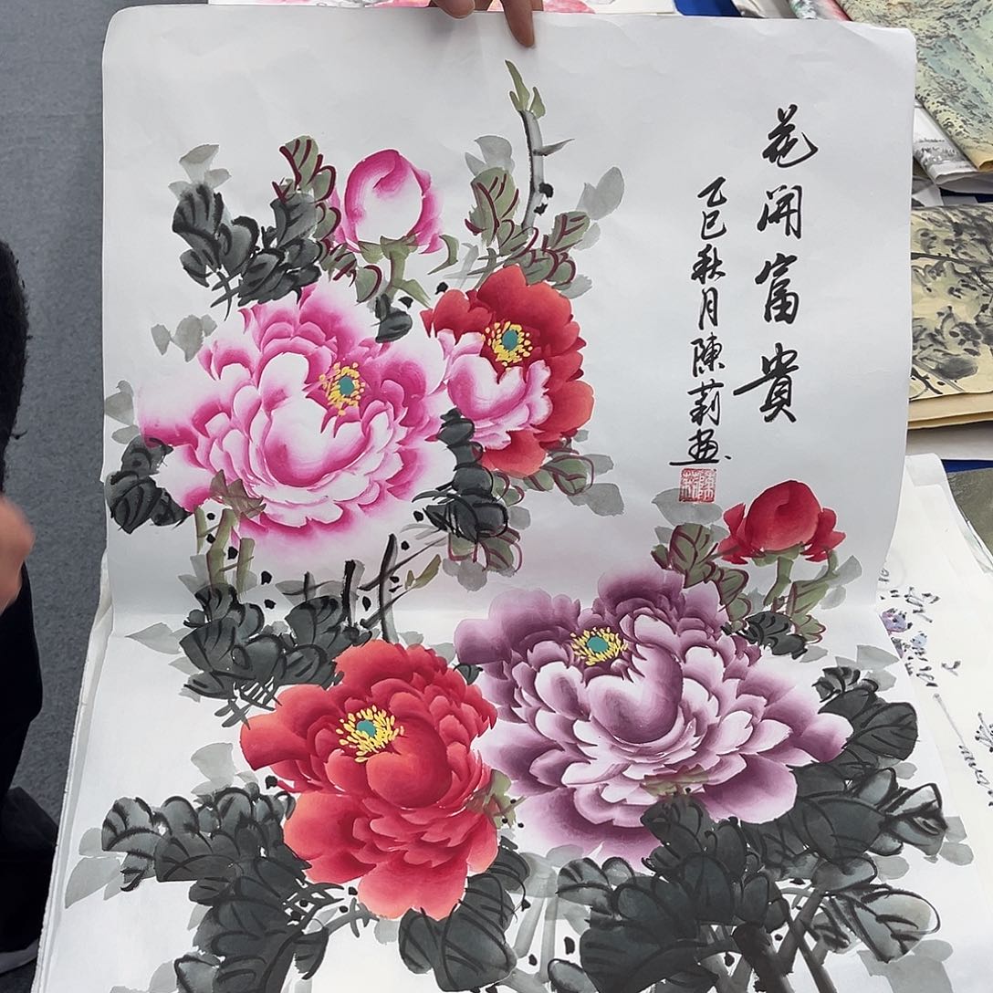 国画纯手绘作品欣赏