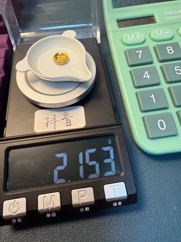 足金999唐草纹卡环卡十秀