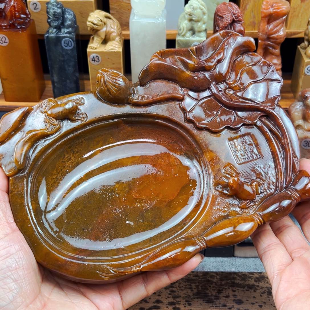 寿山石印石闪购商品福利款砚台