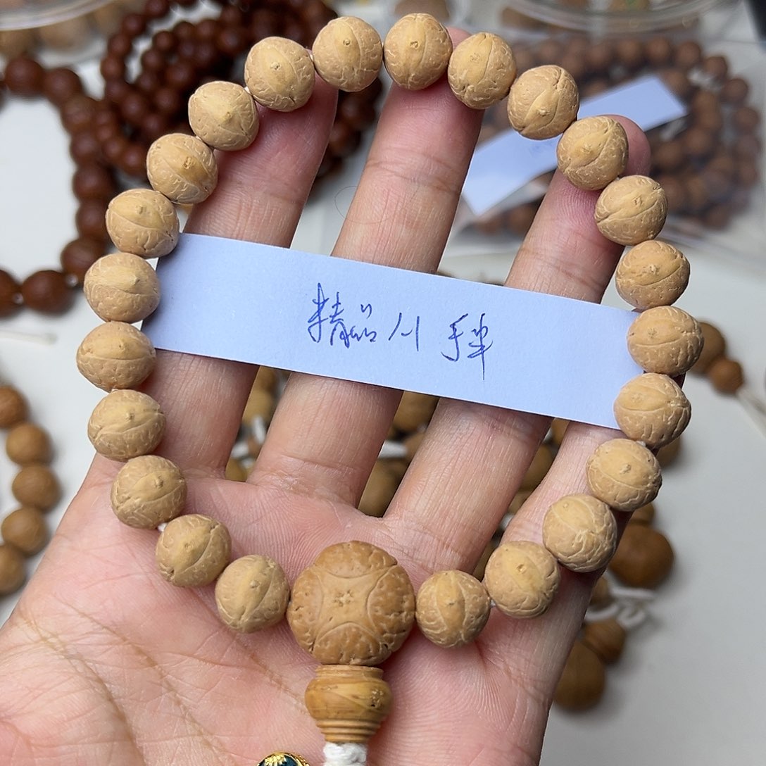 凤眼菩提手串精品矮桩手串1.1尺寸