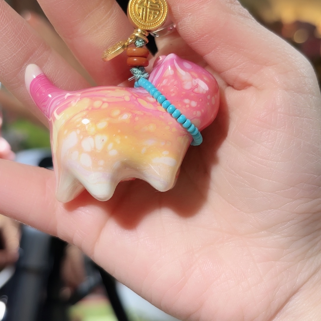 琉璃纯铜合金挂件