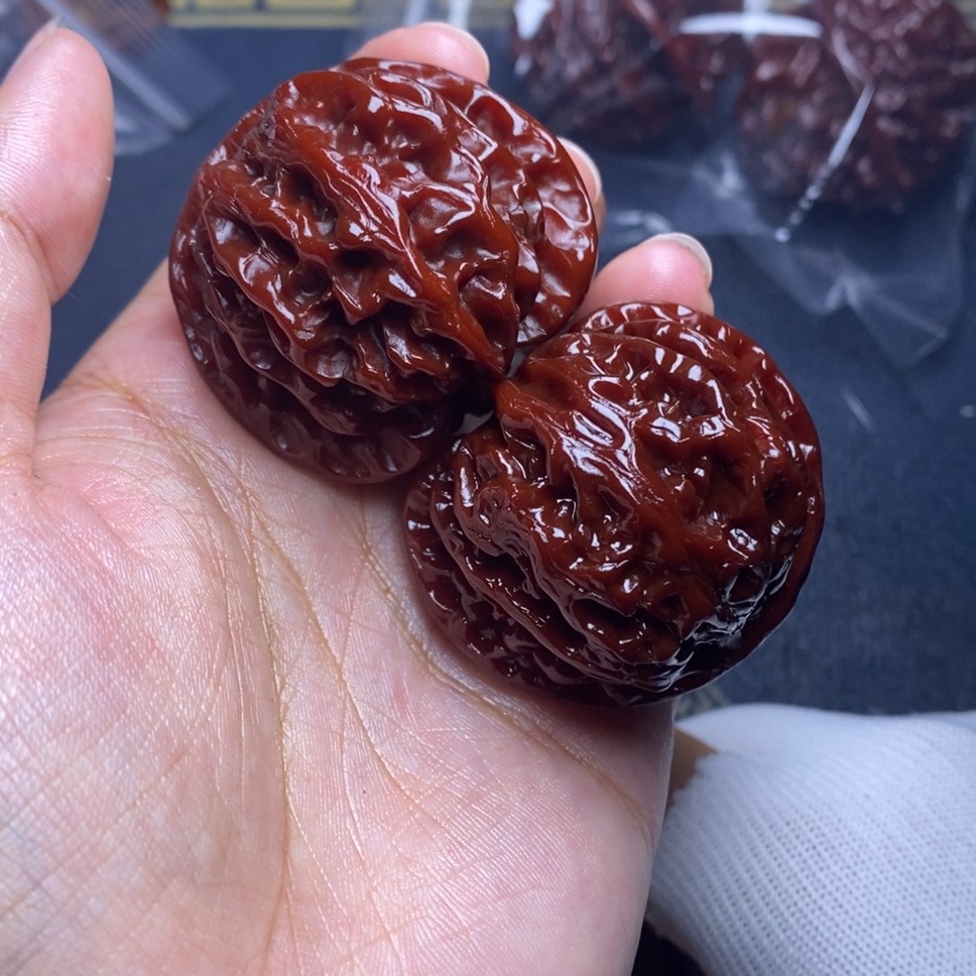 吊坠文玩核桃苹果43 