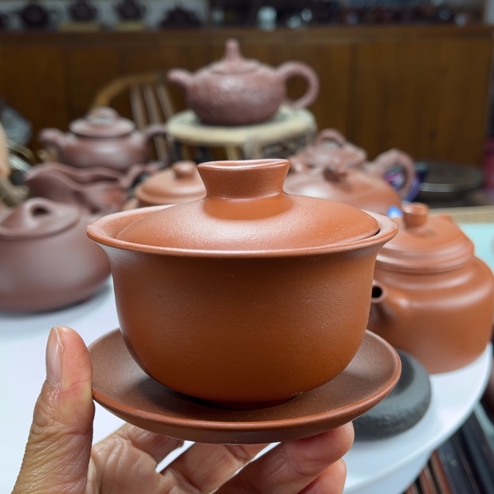 茶壶紫砂紫砂花茶