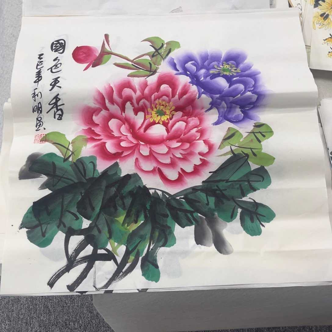 国画纯手绘字画国画作品欣赏