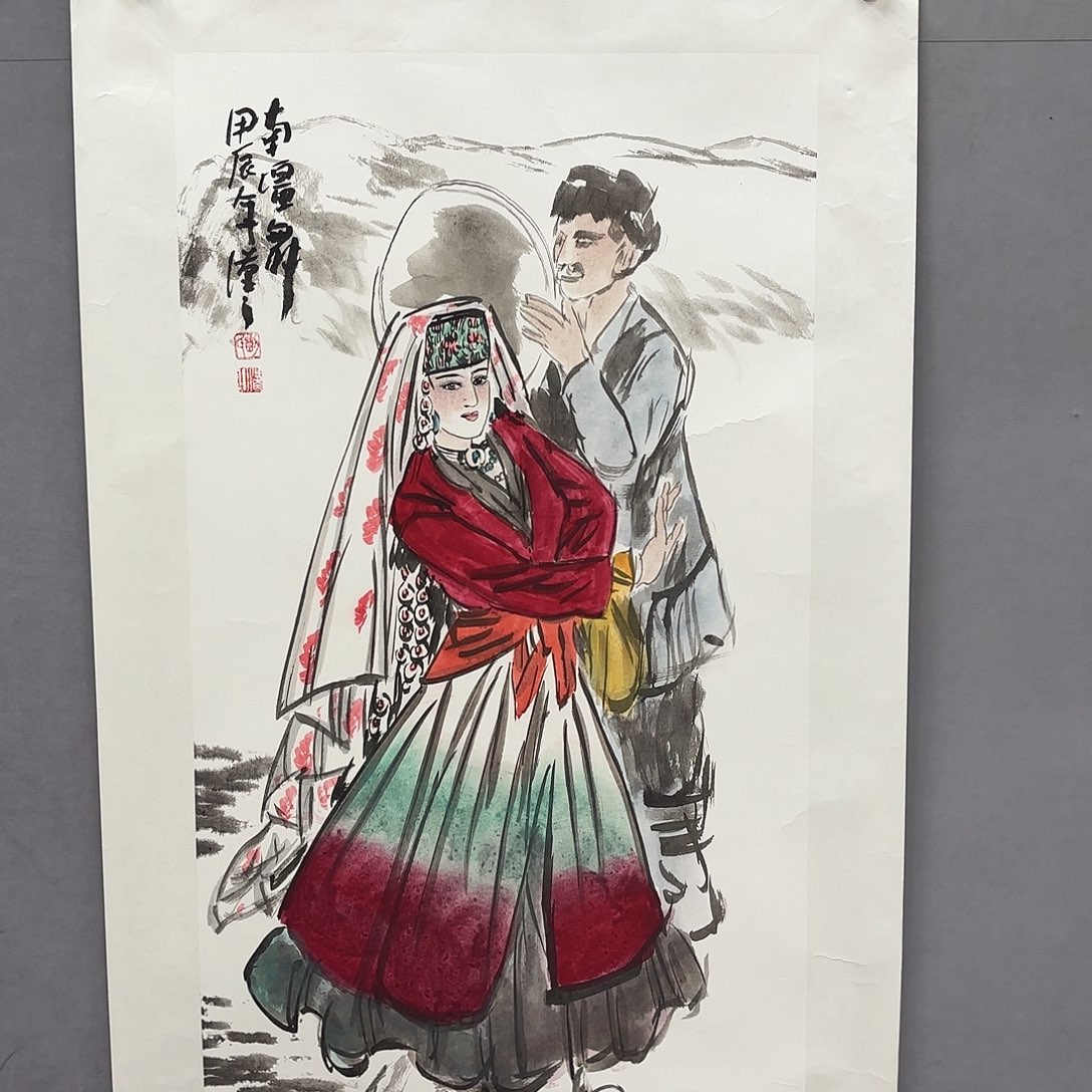 国画亲笔手绘原创