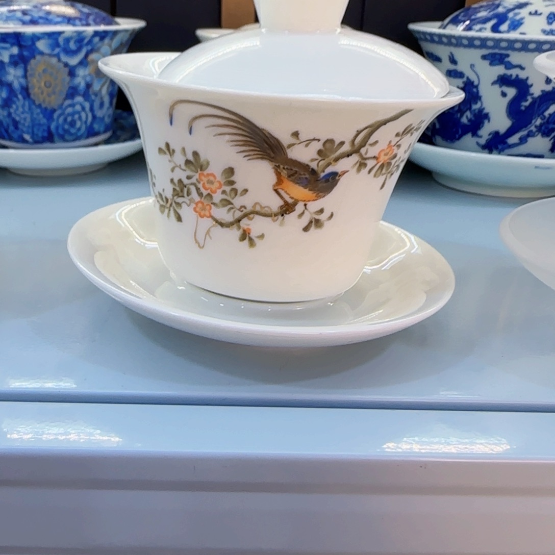 这些盖碗真好看！！！