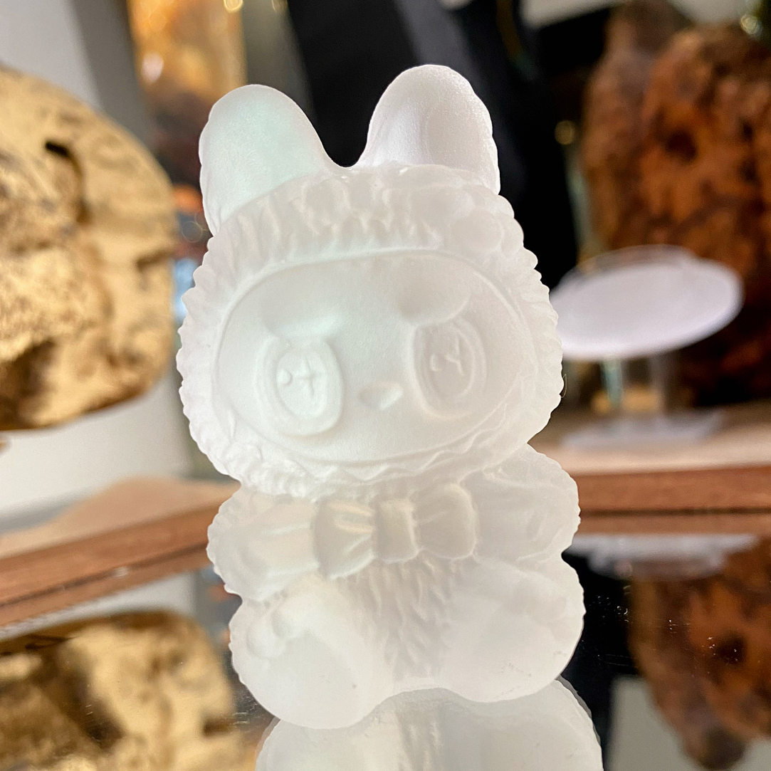 非金属仿水晶吊坠 【御燕藏晶】拉bu雕刻件