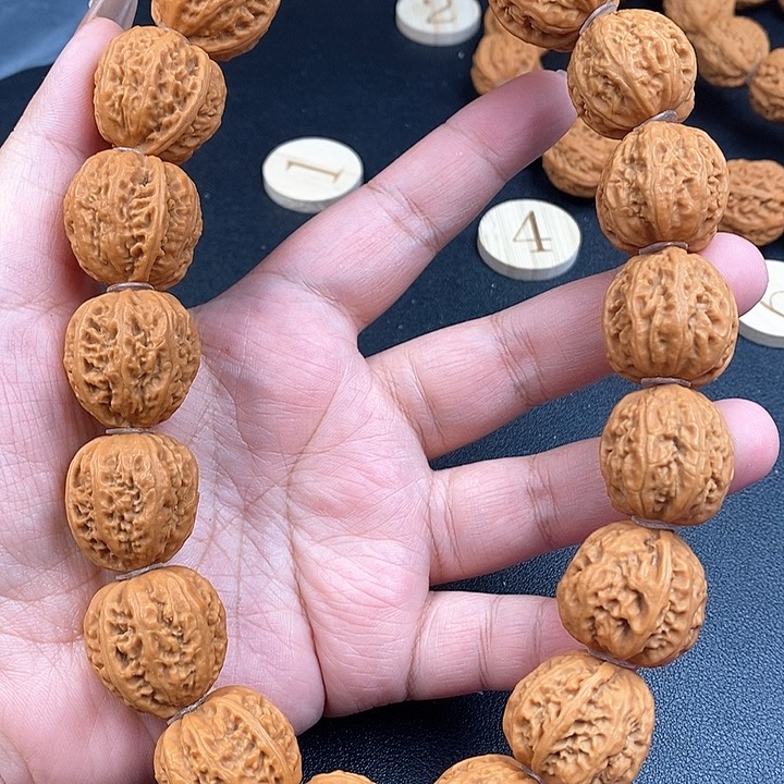 文玩核桃手串京八棱手持