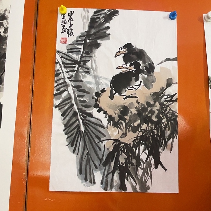 国画张圣敏先生纯手绘作品