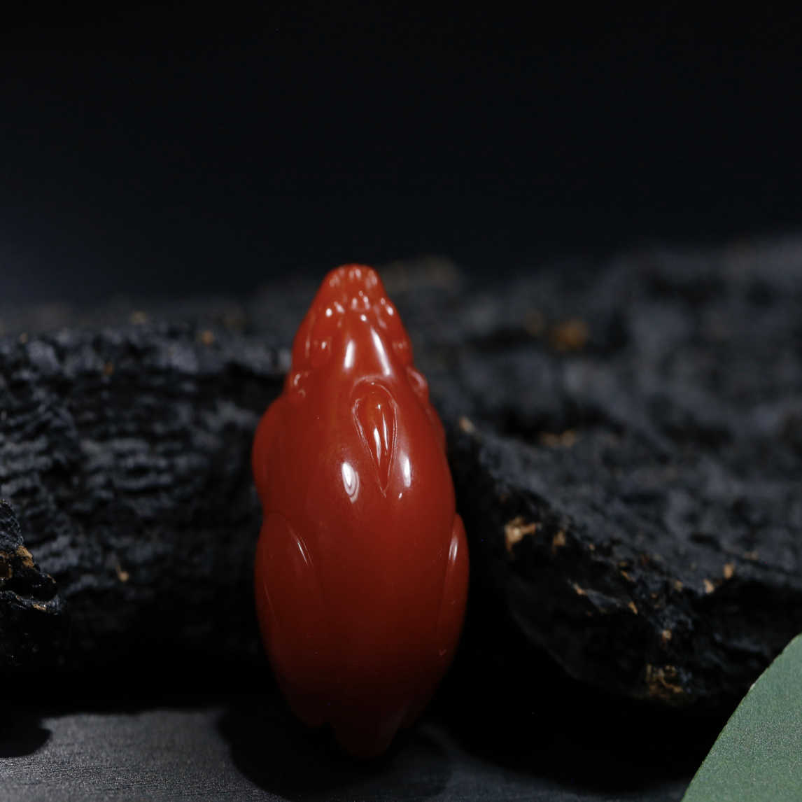 中洞子柿子红貔貅