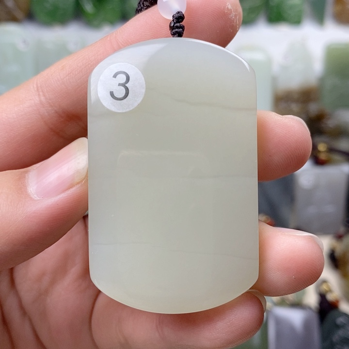 和田玉（白玉）颈饰未镶嵌