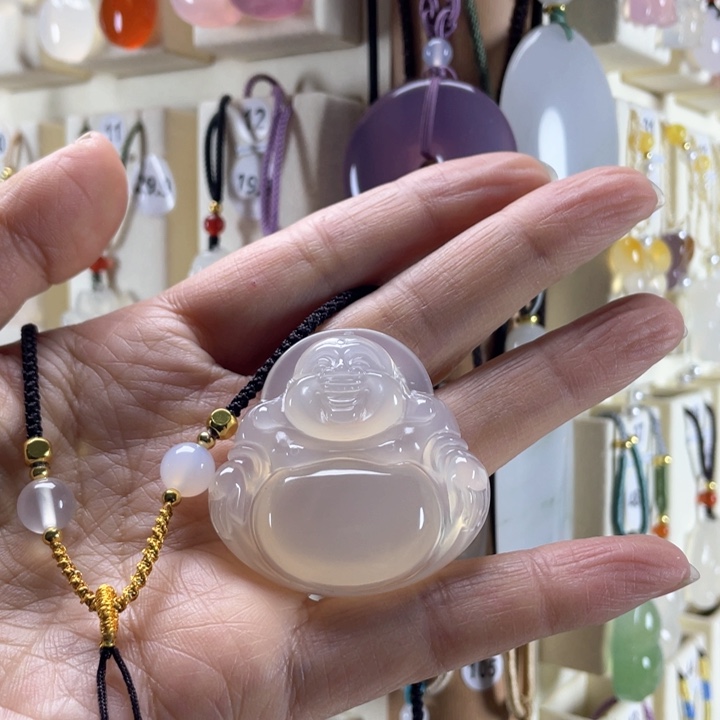 玛瑙/玉髓颈饰未镶嵌江**资