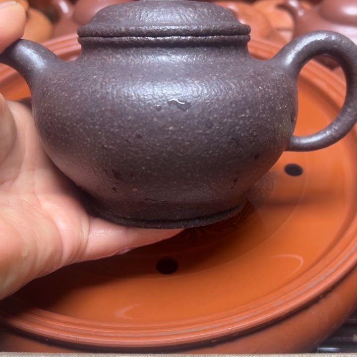 紫砂茶壶晨**扬宜兴原矿天青