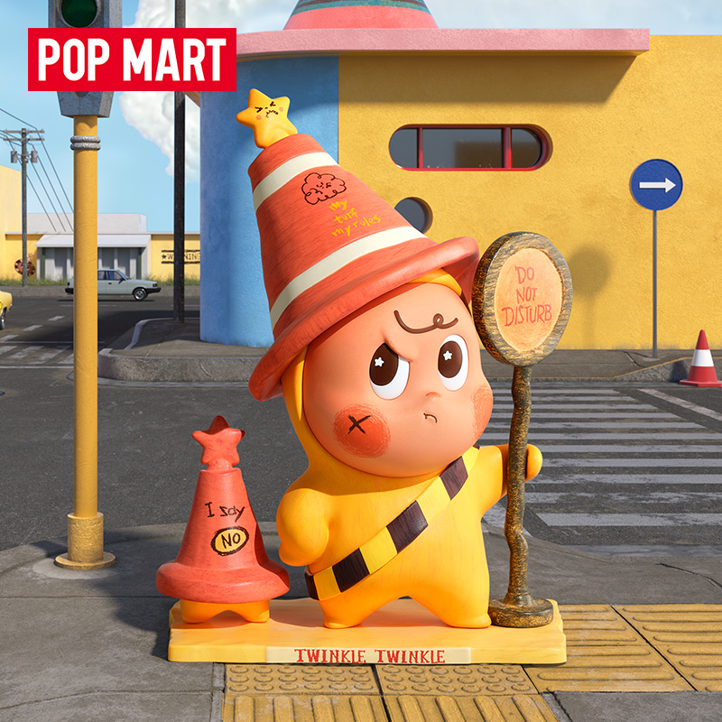泡泡玛特123！星星人系列手办盲盒摆件