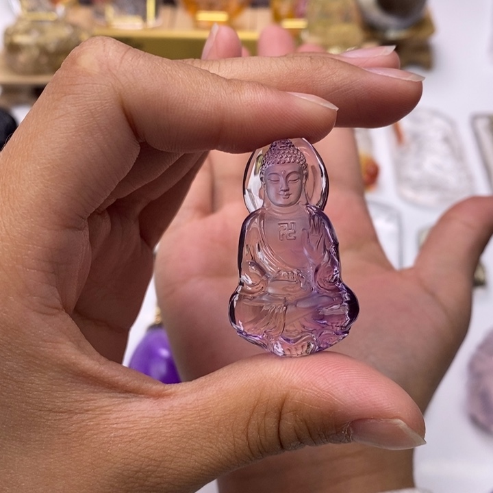 未镶嵌颈饰水晶微**道定制