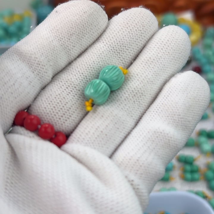 南红玛瑙未镶嵌手链绿松石