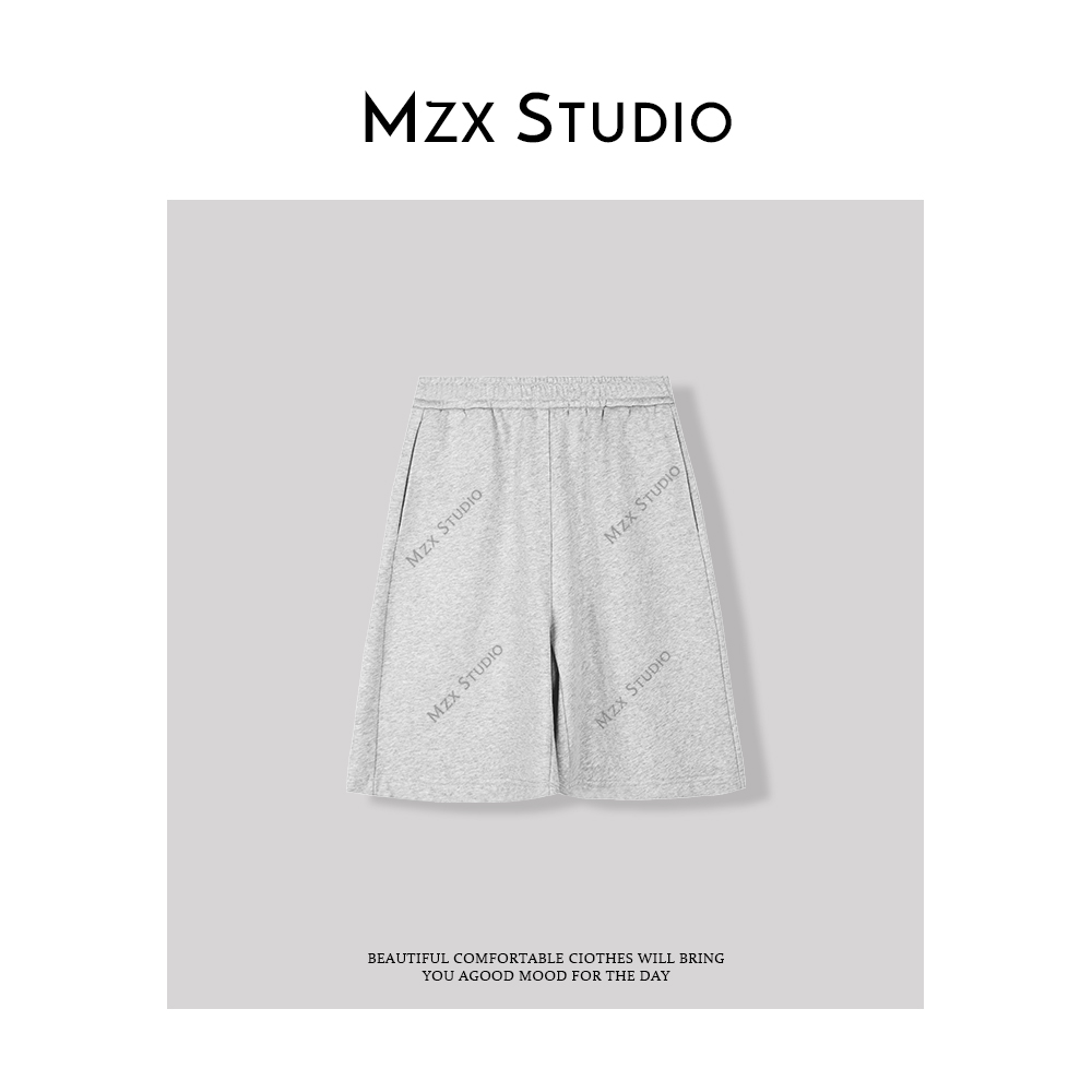 MZX 夏季毛边小众设计极简百搭休闲裤KZ7370-F