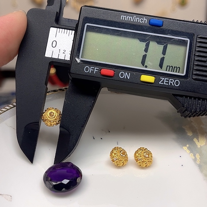 紫晶颈饰银S925镶嵌紫晶925镶嵌132