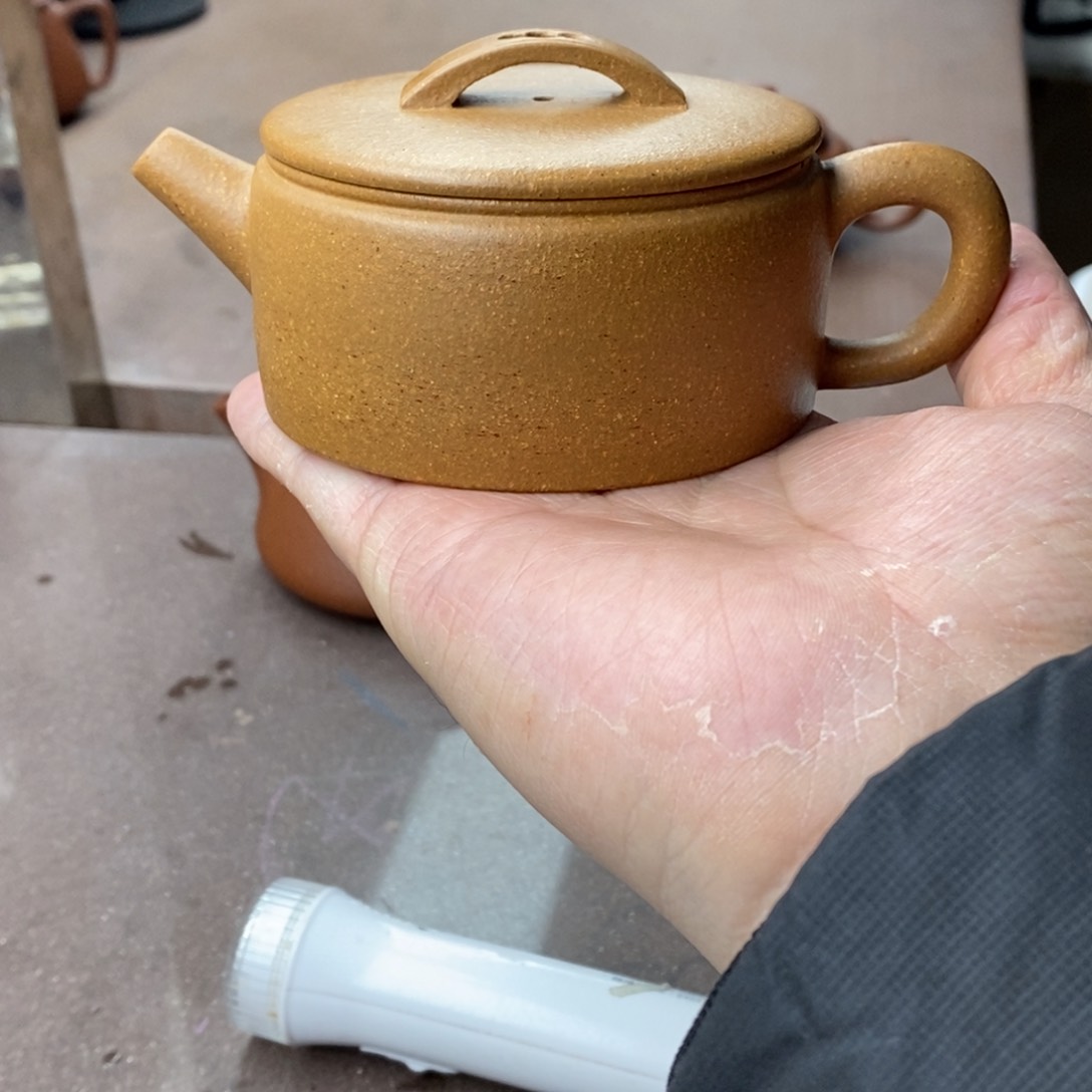 紫砂茶壶紫砂壶汉瓦微瑕