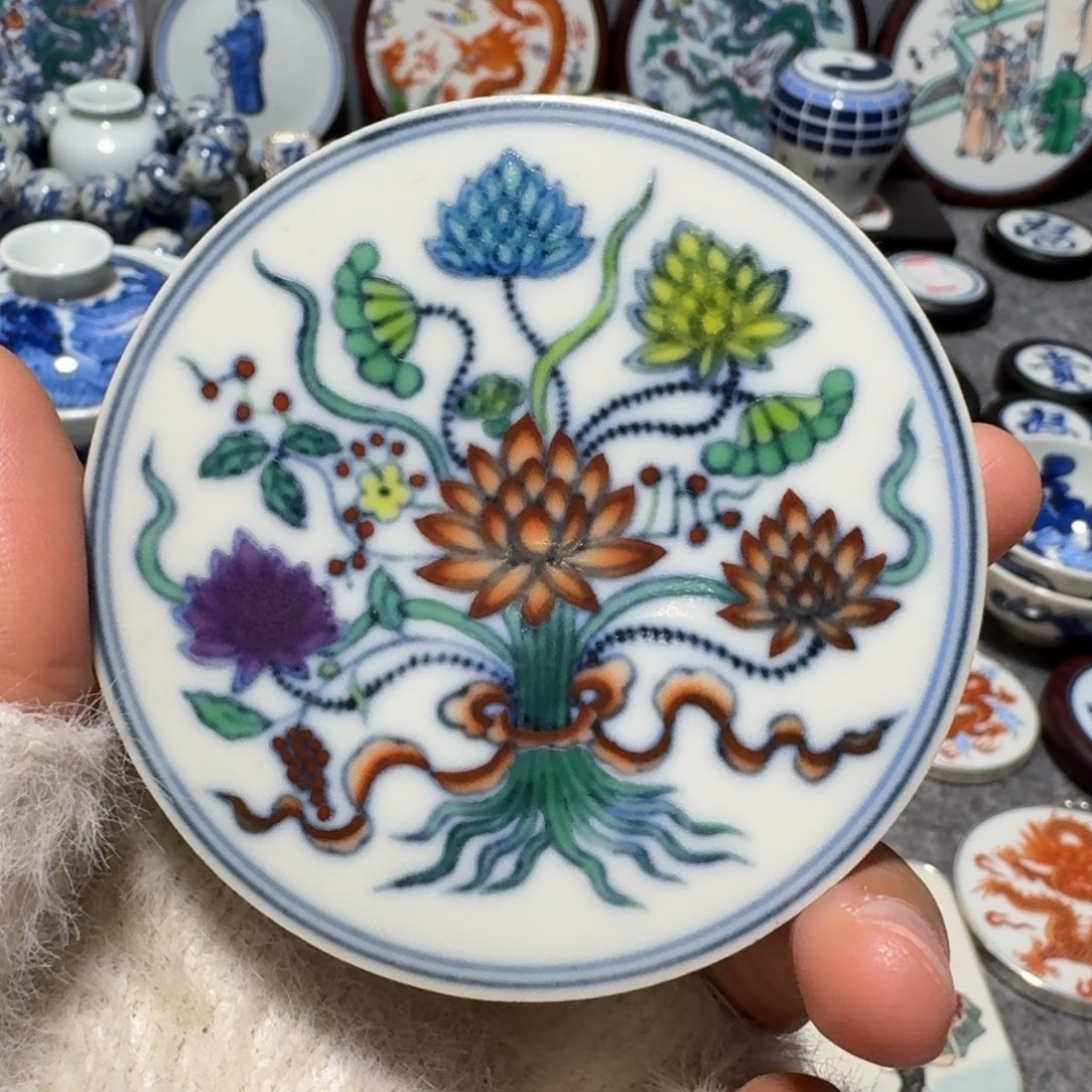 上***生瓷片精品杯垫一个