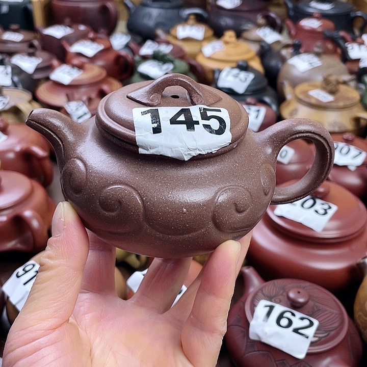 紫砂茶壶微瑕紫砂