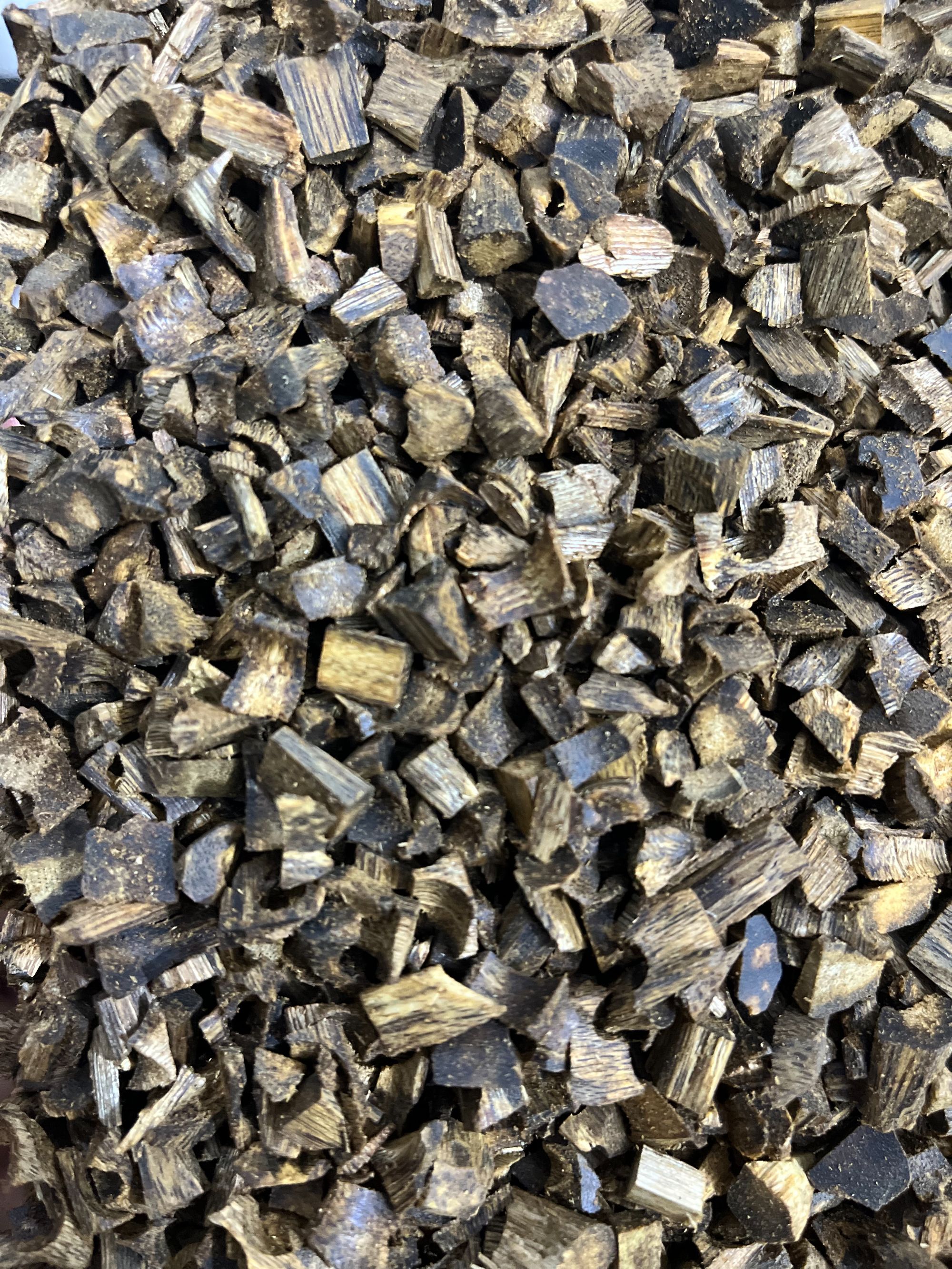 沉香【绿奇楠沉香】高油脂车珠子沉香碎料熏香香料香包50克