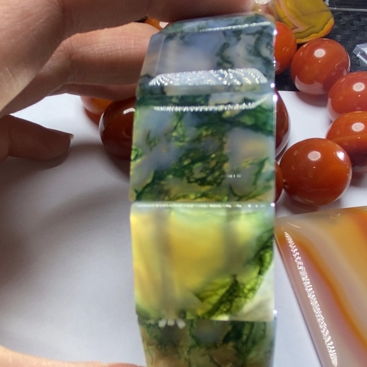 玛瑙/玉髓未镶嵌颈饰