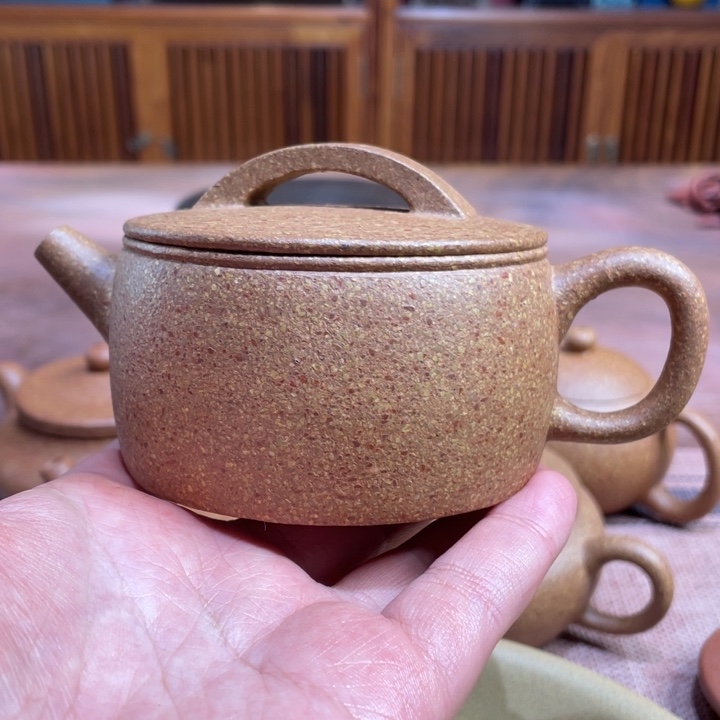 鲜***马紫砂茶壶宜兴紫砂原矿紫砂壶