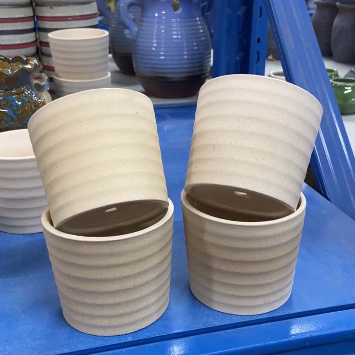 陶瓷花盆单场满9.9发8.5*7