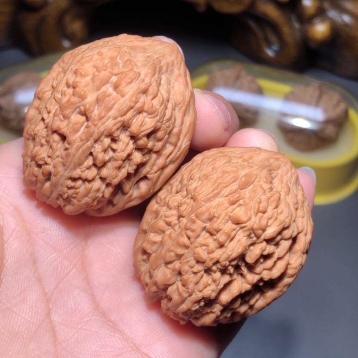 文玩核桃把件36大蒜头