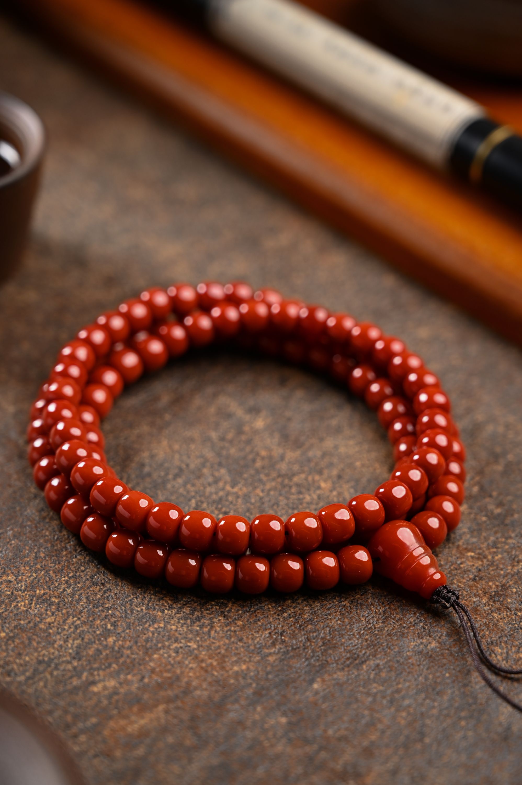 7.5mm瓦西料，牛血红，108老形多圈，以直播间为准.